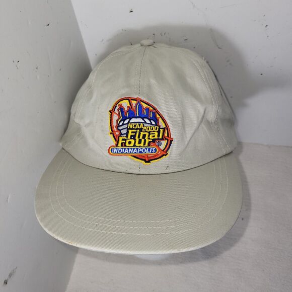 Vintage NCAA Hat Blue Basketball Grunge Retro USA 2000 Final Four Indianapolis - Picture 4 of 16